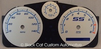 Cobalt Silver with Blue Gauge Face